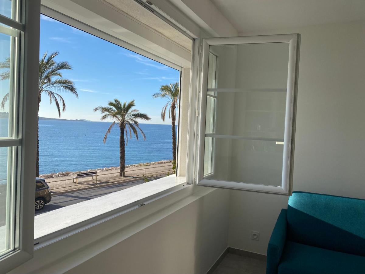 Splendide Studio Miramar Vue Mer Avec Terrasse 방돌 외부 사진