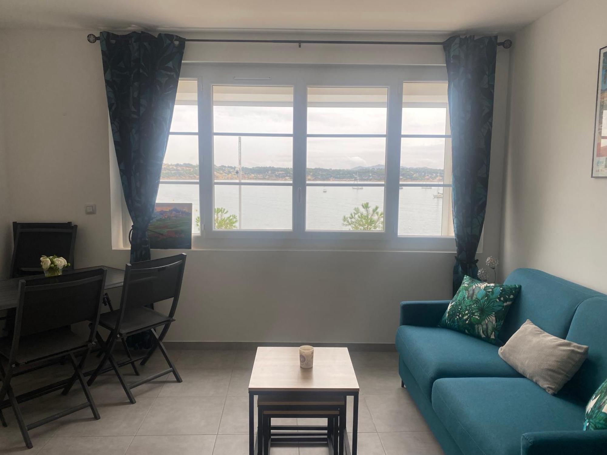 Splendide Studio Miramar Vue Mer Avec Terrasse 방돌 외부 사진
